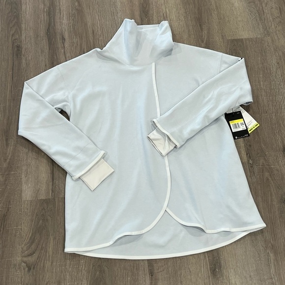NWT Small Nike Training Maternity Tube Collar Reversible Dri-Fit Sweater - Picture 2 of 6